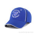 gorra de béisbol otomana con logo personalizado